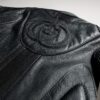 Grainy Laminated Bull Leather Jacket
