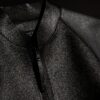 Grainy Leather Zip Jacket