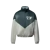 Graphic Leather Mix Tracktop