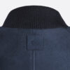 Harrington Jacket Navy Blue Lambskin