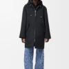 Hooded Coat In Wool