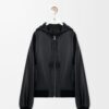 Hooded Jacket In Nappa Lambskin