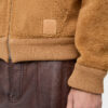 Hooded Jacket In Shearling