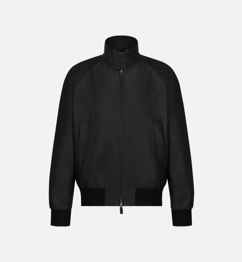 Icons Blouson Jacket Black Calfskin