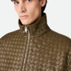 Intrecciato Leather Blouson