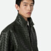 Intrecciato Leather Blouson