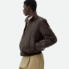 Intrecciato Leather Blouson