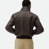 Intrecciato Leather Blouson