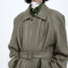 Intrecciato Leather Coat