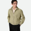 Intrecciato Suede Leather Blouson