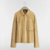 Jacket Brown Suede Lambskin