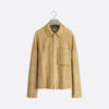 Jacket Brown Suede Lambskin