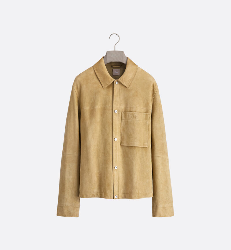 Jacket Brown Suede Lambskin