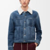 Jacket in shearling White