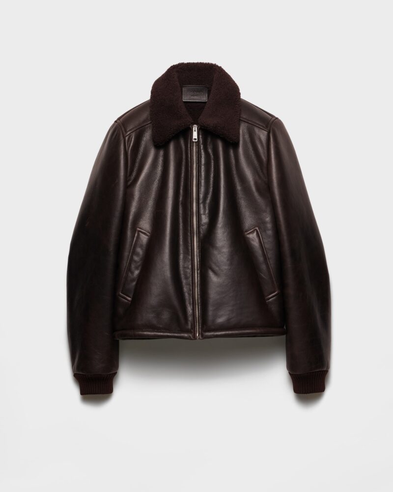 Leather And Shearling Jacket