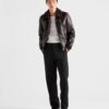 Leather And Shearling Jacket