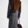 Leather And Shearling Jacket
