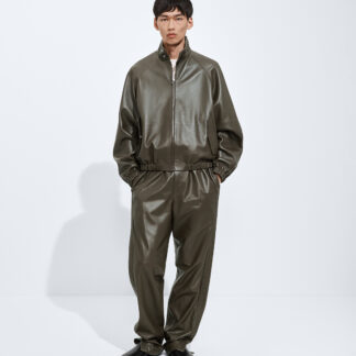 Leather Blouson