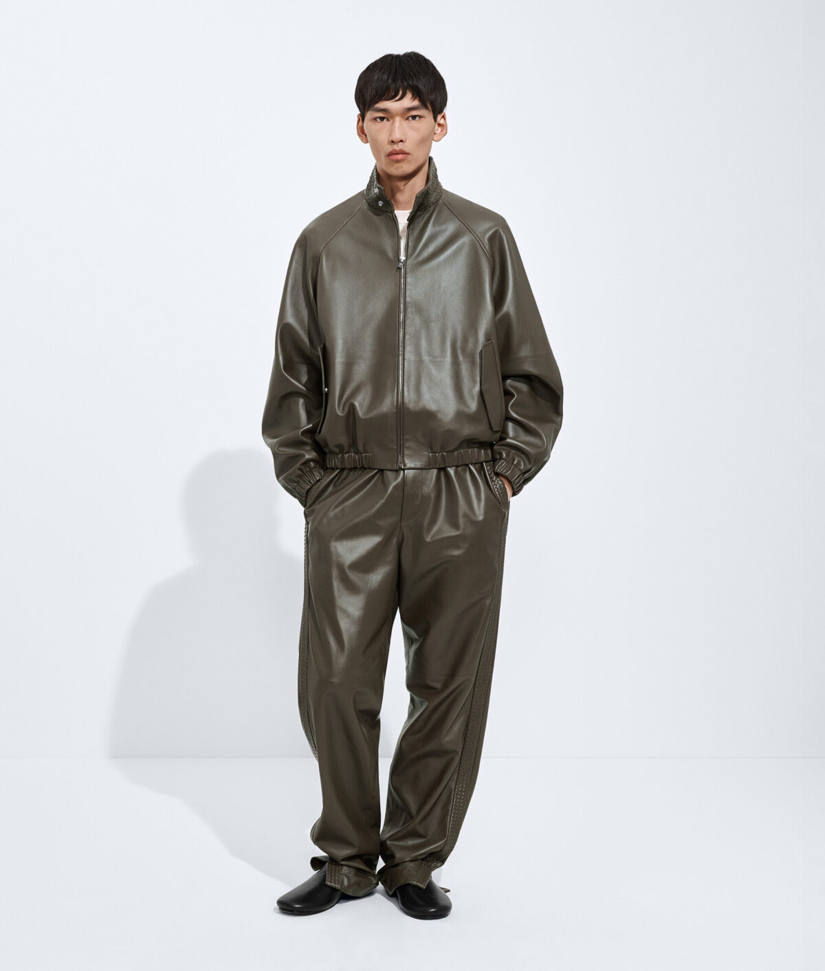 Leather Blouson
