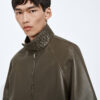 Leather Blouson