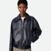Leather Blouson