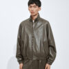 Leather Blouson