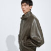 Leather Blouson
