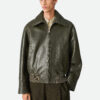 Leather Blouson