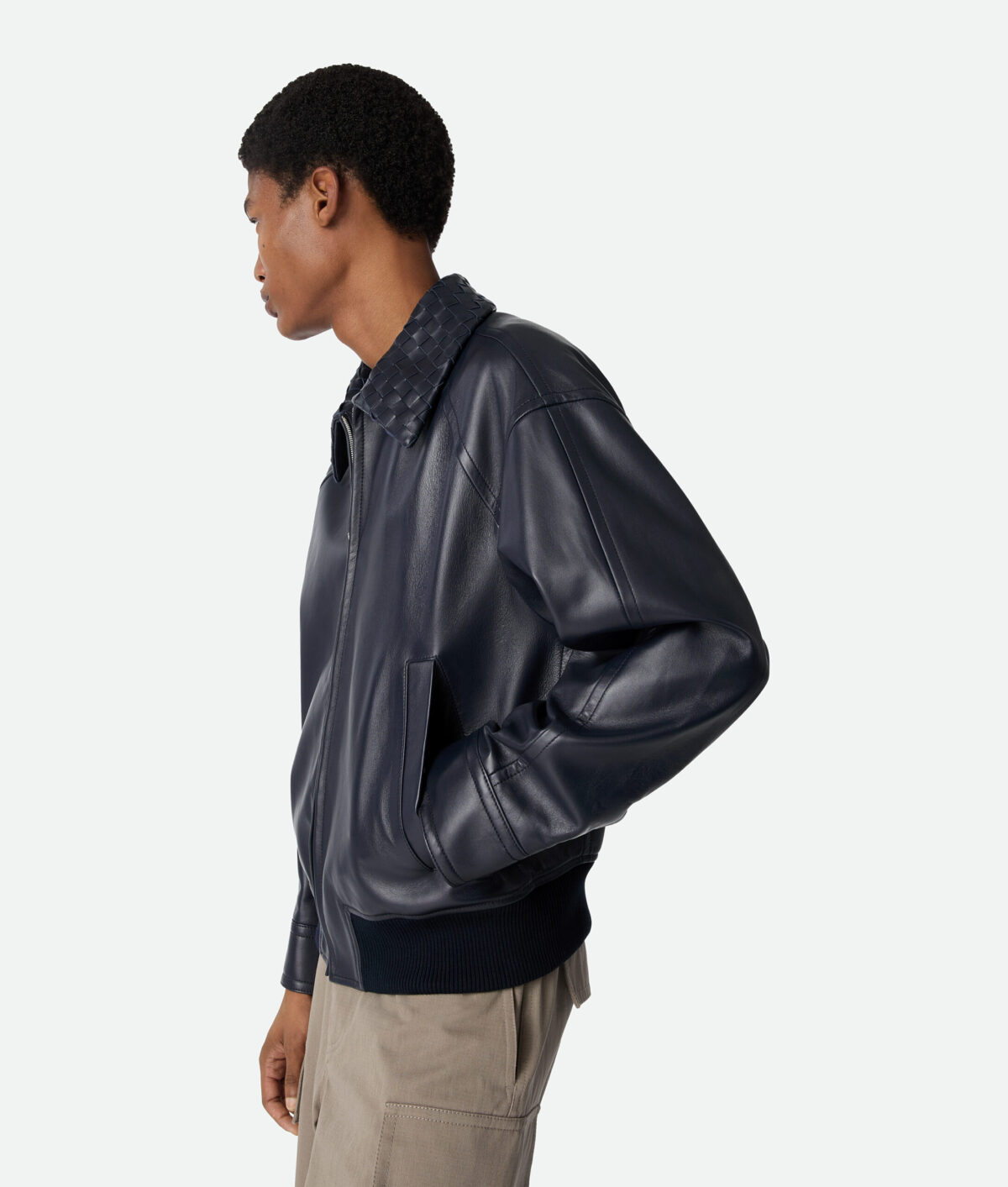 Leather Blouson