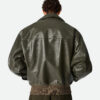 Leather Blouson