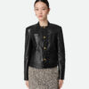 Leather Blouson