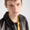 Leather Bomber Jacket