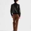 Leather Bomber Jacket