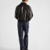 Leather Bomber Jacket