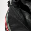 Leather Bomber Jacket With Web