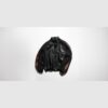 Leather Bomber Jacket With Web