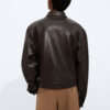 Leather Jacket Dark Carrubo