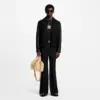 Leather Mix Blouson