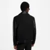 Leather Mix Blouson