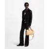 Leather Mix Blouson