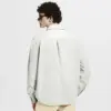 Leather Mix Overshirt