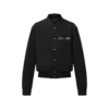 Leather Mix Varsity Blouson