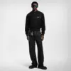 Leather Mix Varsity Blouson