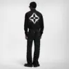 Leather Mix Varsity Blouson