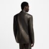 Leather Single Breasted Jacket