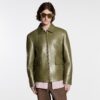 Leather Zipped Jacket