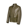 Leather Zipped Jacket