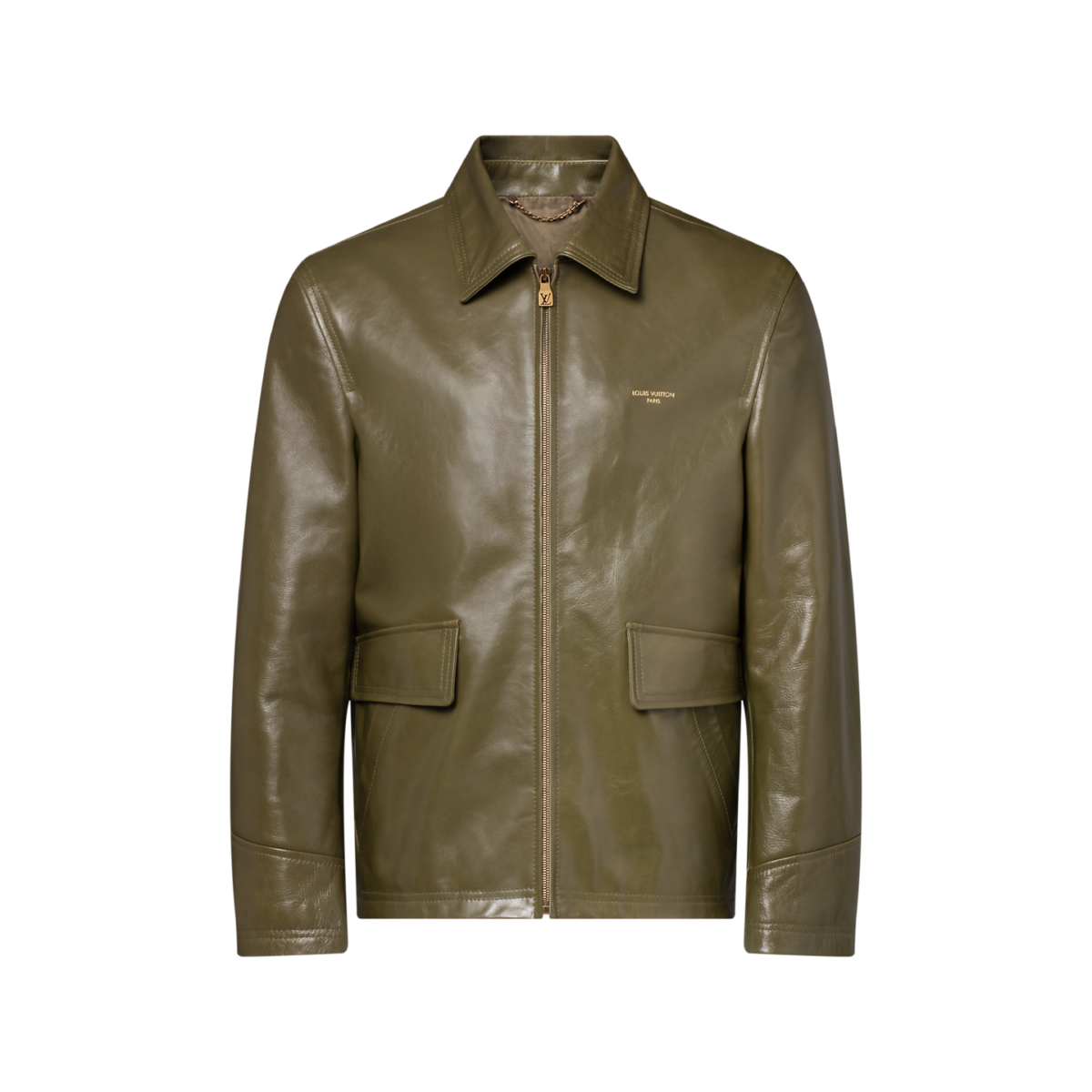 Leather Zipped Jacket