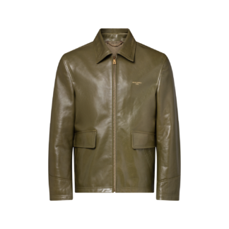 Leather Zipped Jacket
