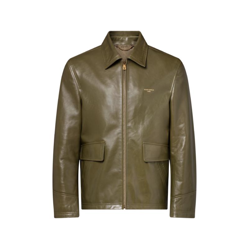 Leather Zipped Jacket